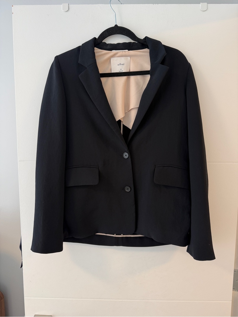 Aritzia Wilfred Natacha Blazer Black Size XS